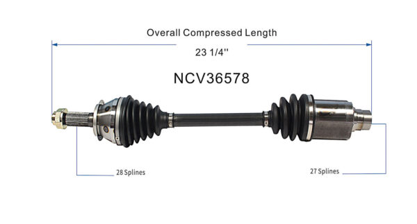 NCV36578PLUS FLECHA COMPLETA HONDA CIVIC SI 2006-2011 2.0L